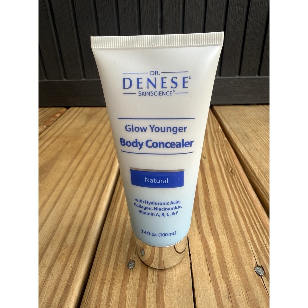 Dr. Denese Glow Younger Body Concealer Natural, 3.4 oz (100ml) New